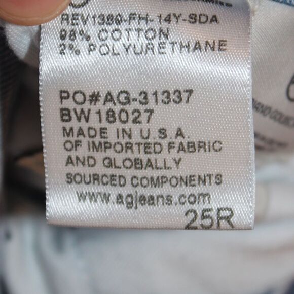 AG Adriano Goldschmied The Legging Ankle Super Skinny Jeans Women Size 25 - Picture 11 of 14